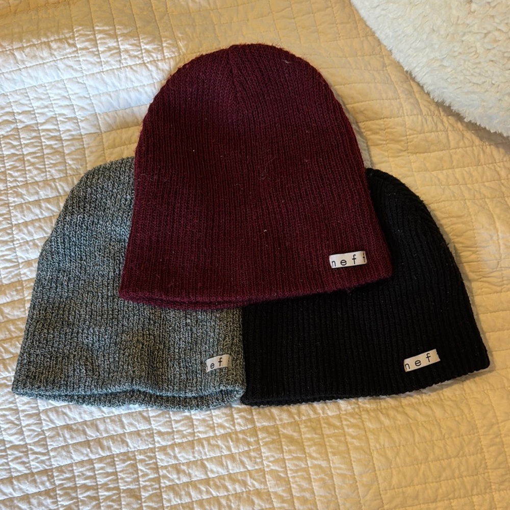 Knit Beanie Bundle